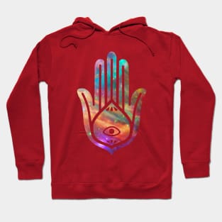 Galactic Hamsa Hoodie